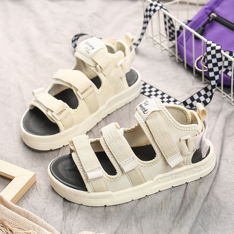 CÓ SẴN Dép sandal hot hit 2022 hàn quốc 3 quai