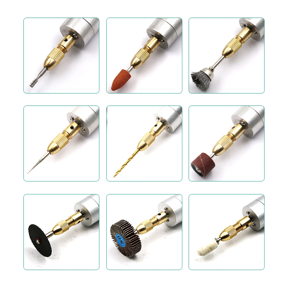 Set 18/ 33 dụng cụ máy mài đánh bóng ADIEEPEN cầm tay mini chuyên dụng
