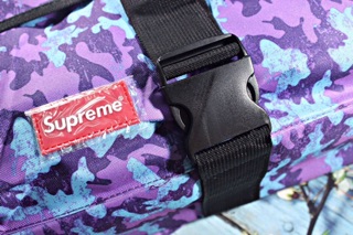 Túi đeo chéo supreme camo tím (hình thật) 140k