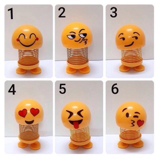  COMBO 6 CON EMOJI LÒ XO NHÚN VUI NHỘN - ICON LÒ XO - CON CIU LÒ XO GIẢM STRESS  XLOẠI I