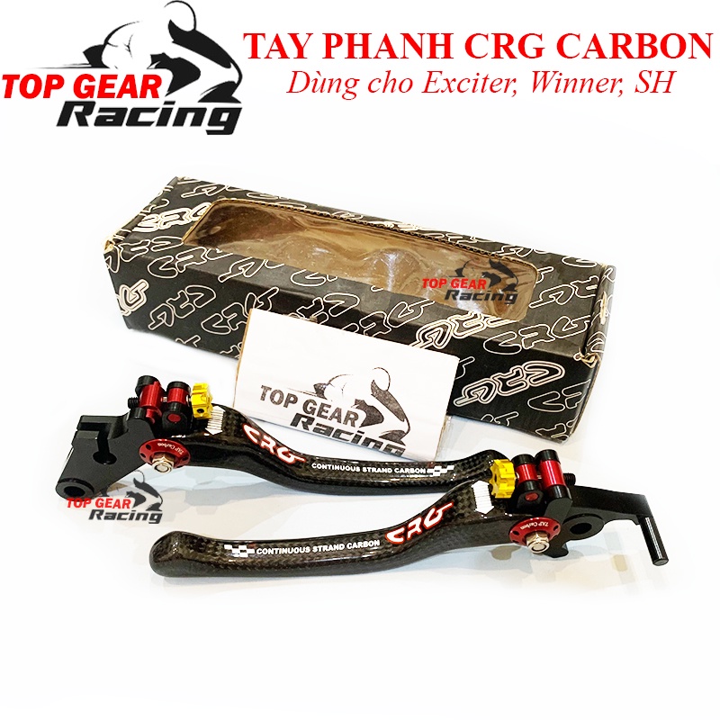 Tay Phanh Tay Thắng CRG Carbon Fiber Siêu Nhẹ Exciter, Winner, SH Giá 1 Đôi