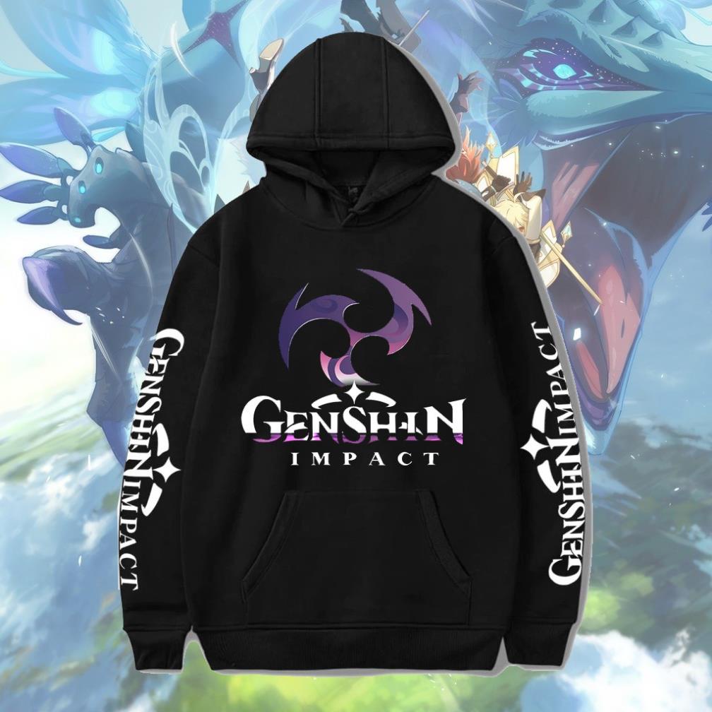 SALE  - Áo Hoodie game Genshin Impact độc đẹp giá siêu rẻ