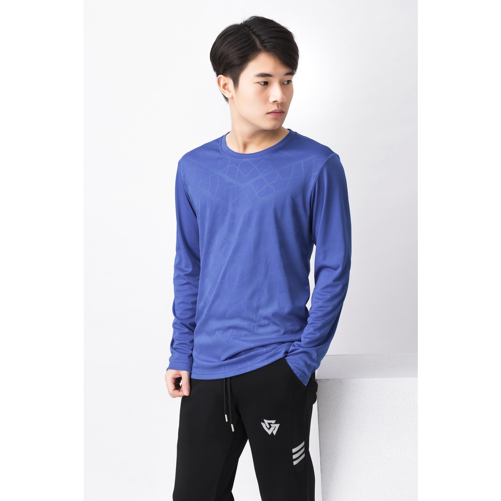 Áo thun nam tay dài giữ nhiệt thể thao JUN FASHION STORE phong cách trẻ trung, co giãn, giữ ấm tốt_AGNV1