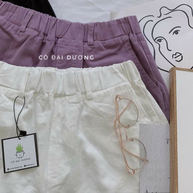 Quần đùi kaki cạp chun | BigBuy360 - bigbuy360.vn