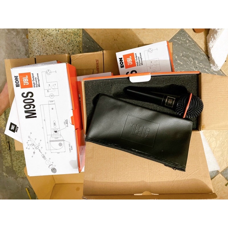 Micro JBL M90S Nhập Taiwan Hát Cực Hay - Tặng kèm Dây Mic Sịn