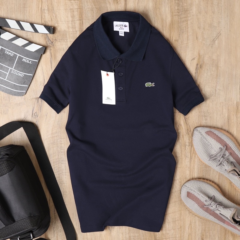 Áo thun nam polo lascote nhiều màu cambodia - thun 100% cotton thấm hút tốt