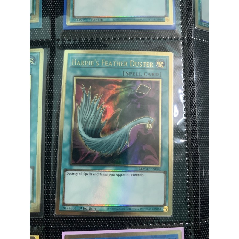 bài yugioh: harpie’s feather duster
