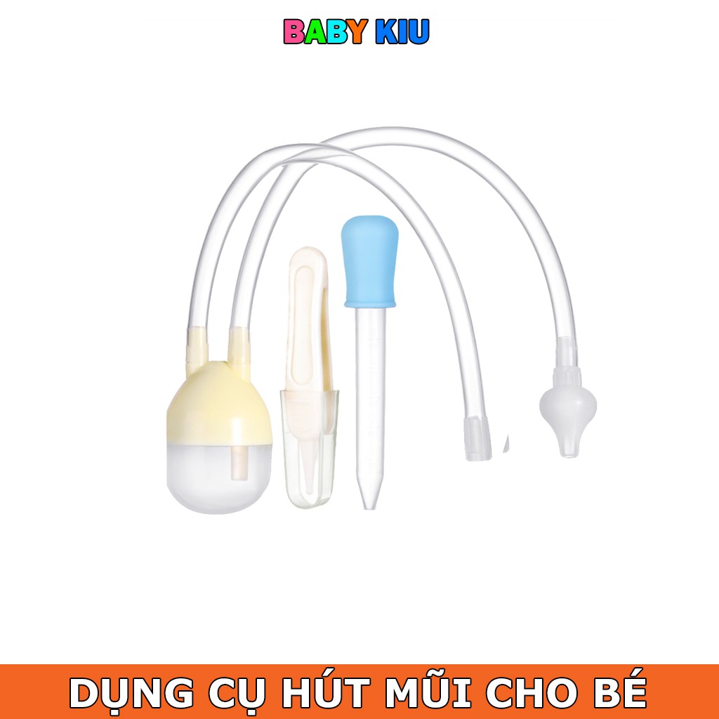 DỤNG CỤ HÚT MŨI CHO BÉ (CÓ GẮP GỈ MŨI + ỐNG NHỎ MŨI)