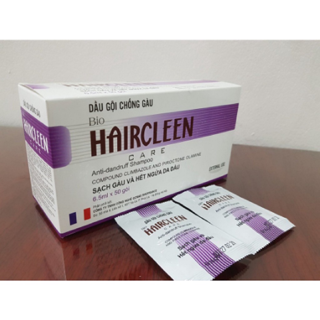Dầu gội chống gầu haircleen  - Sạch gầu, hết ngứa, hết nấm