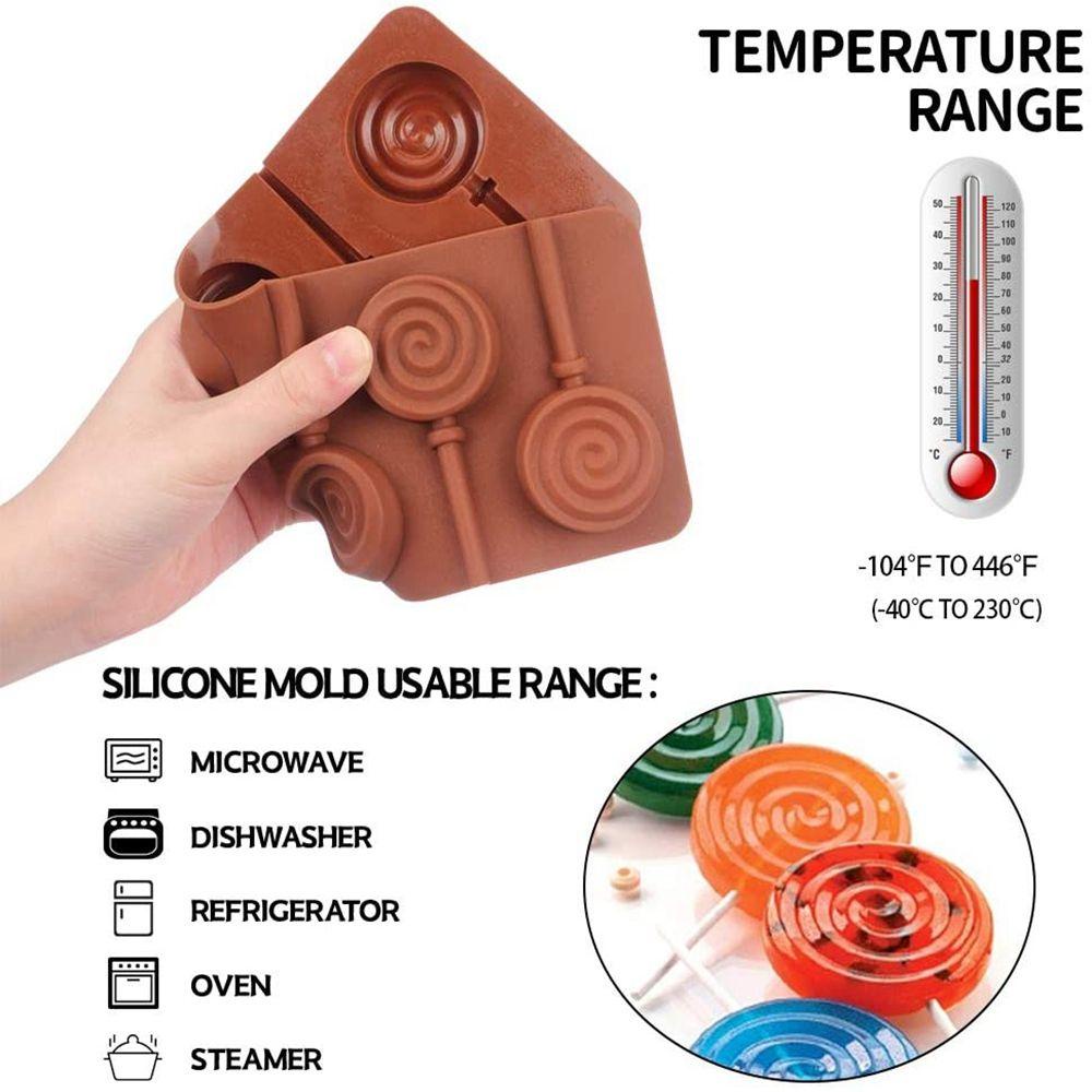 AUGUSTINA Khuôn Silicone Làm Đá / Xà Phòng / Sô Cô La Có Thể Tái Sử Dụng
