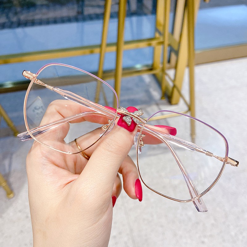 Mắt Kính Gọng Tròn Thời Trang Cho Nam Nữjz8586