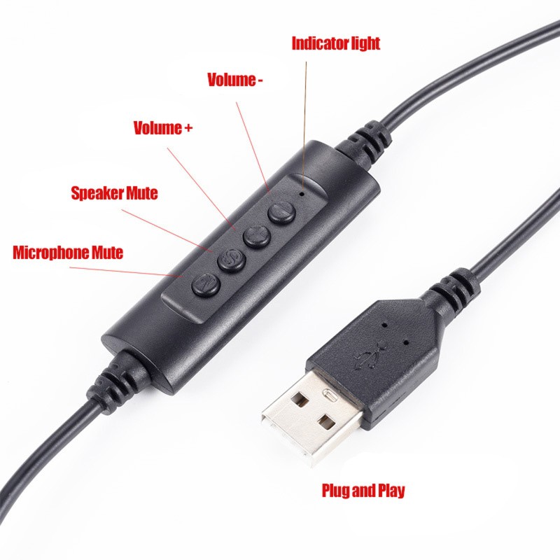 Tai Nghe Giao Thông Chống Tiếng Ồn Kết Nối Usb