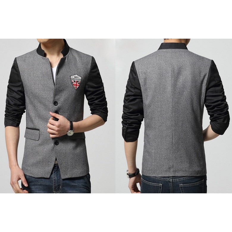 Áo vest cổ tàu nam