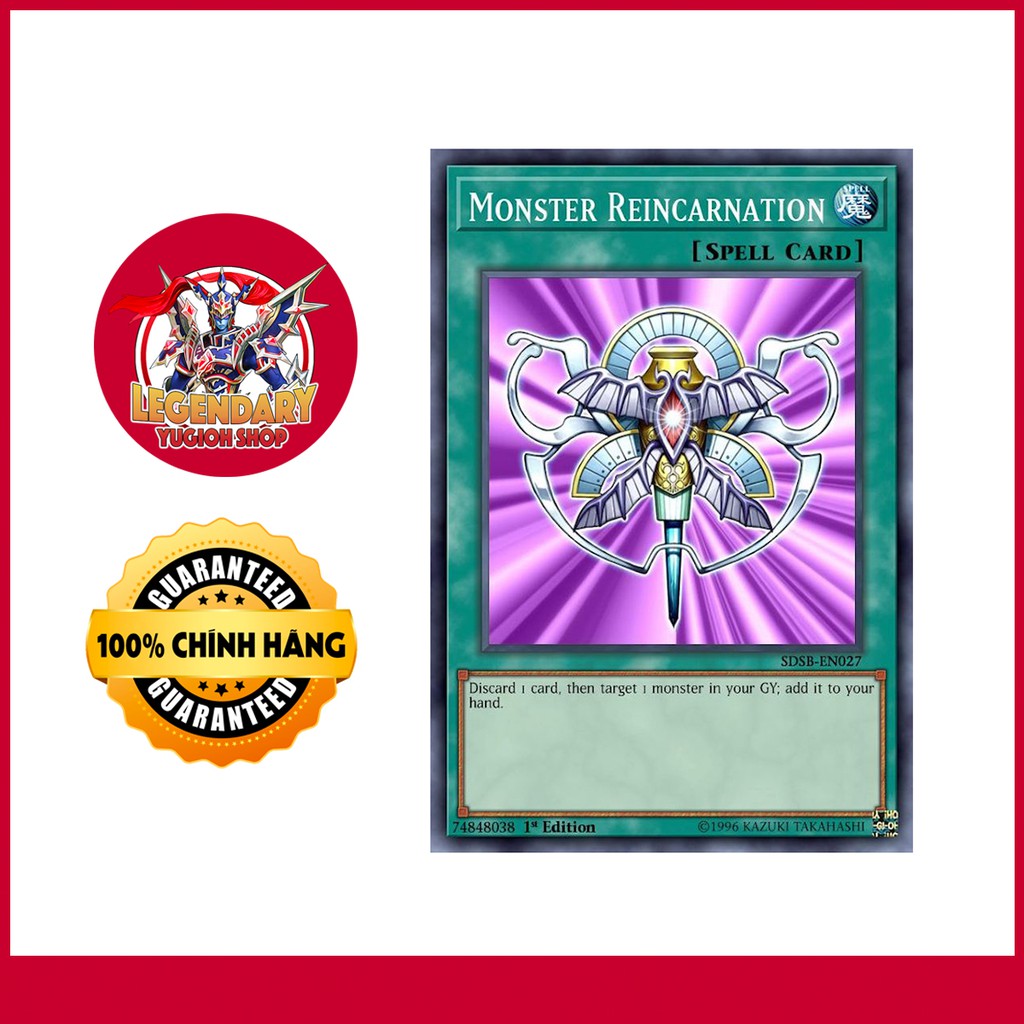 [EN][Thẻ Bài Yugioh Chính Hãng] Monster Reincarnation