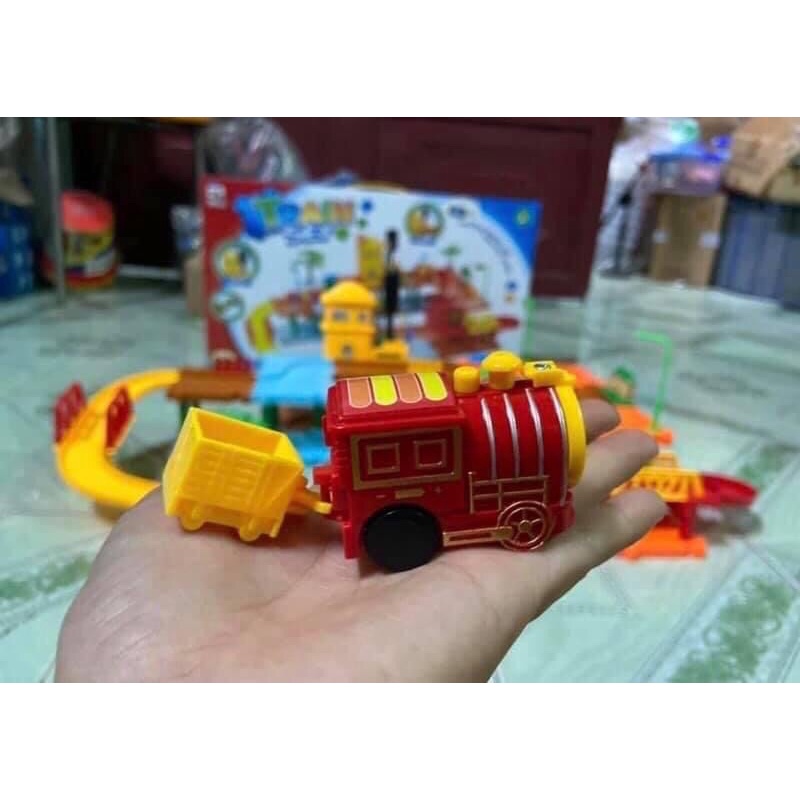 Bộ ray xe lửa siêu to