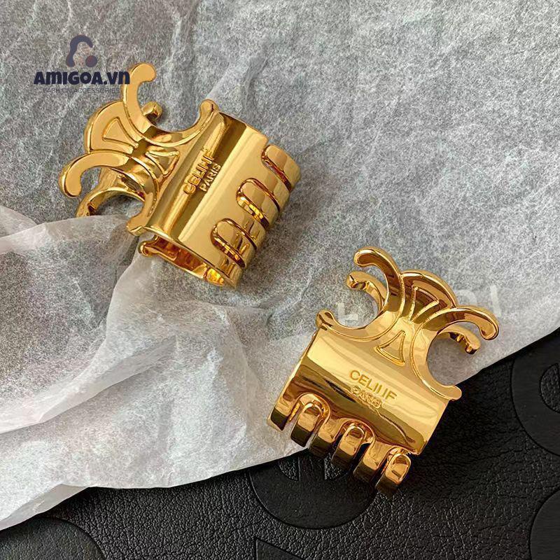 ✨✨Kẹp Tóc Chữ C Đôi Hình Cá Mập Mini Phong Cách Mới Thời Trang Cao Cấp kẹp tóc càng cua