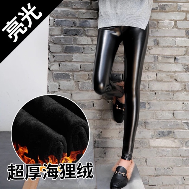 Siêu phẩm Quần da lót lông loại bóng và không bóng hàng QCCC