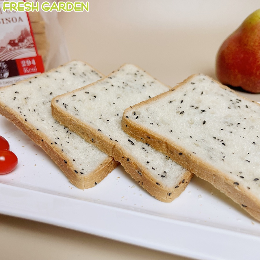 Bánh Mì Gối Hạt Quinoa FRESH GARDEN Thơm Ngon Với Hương Vị Của Hạt Quinoa Gói 310g