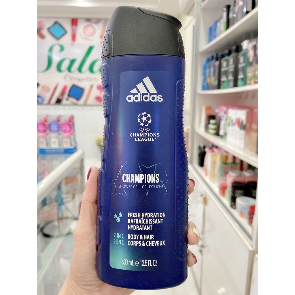 Dầu gội sữa tắm sữa rửa mặt Adidas 3 trong 1 tắm gội toàn thân Châu Âu