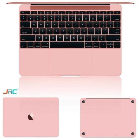 Bộ Dán Macbook Màu Rose Gold 4in1 Chính Hãng JRC