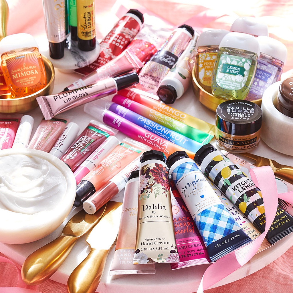 BATH & BODY WORKS son dưỡng môi 14gr - Bath and Body works lip gloss & balms 14gr