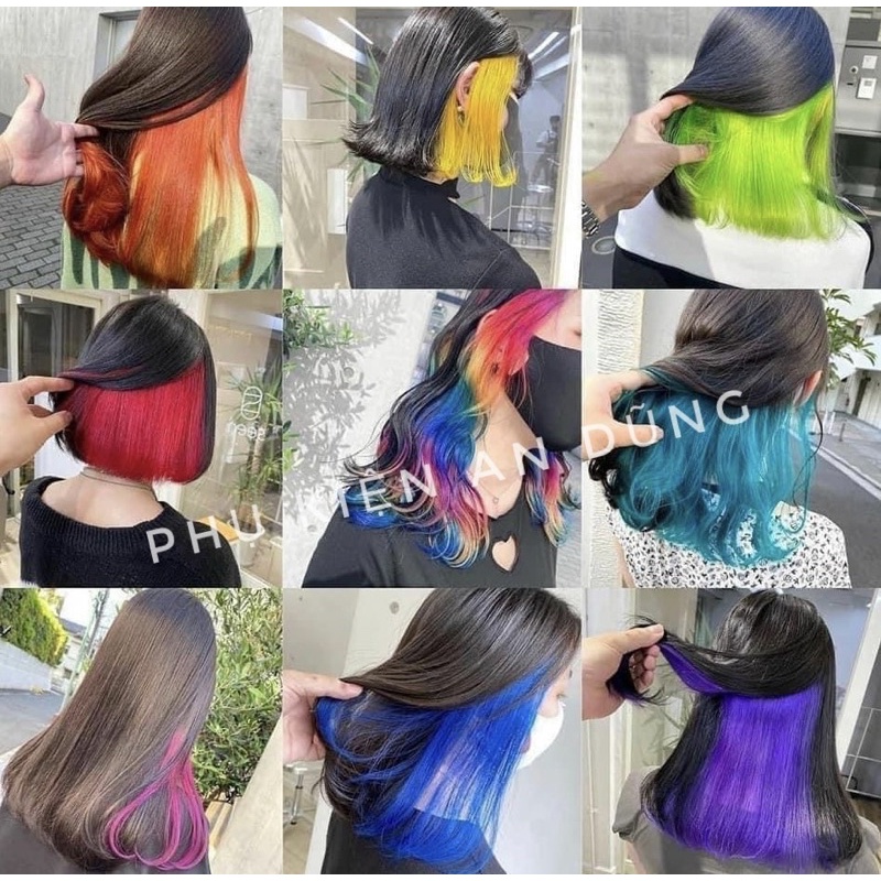 Màu Nhuộm Phủ Bóng Hàn Quốc ⚡️Hàng Cao Cấp⚡️ Màu Phủ Bóng Color Care Không Cần Oxy 800ml