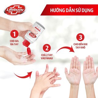 [🛵 FREESHIP - SIÊU TIẾT KIỆM] Gel Rửa Tay Khô LIFEBOUY 235ml, Sạch Siêu Nhanh, Bảo Vệ Vượt Trội 10 (Chai nắp 235ml)