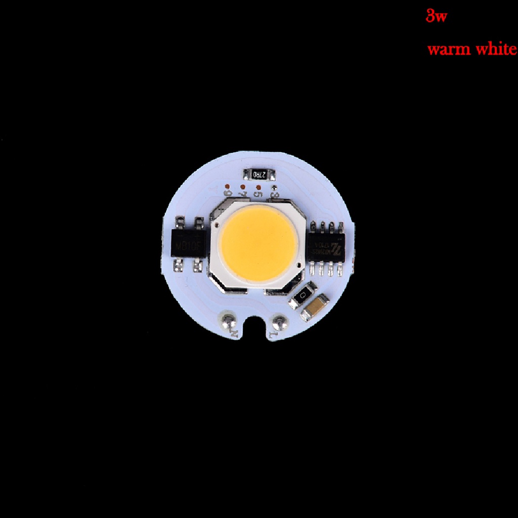 1 Chip Đèn LED COB 7W 5W 3W IC Thông Minh Ánh Sáng Trắng