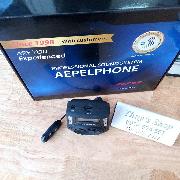 Máy trợ giảng không dây Hàn Quốc AEPEL FC-930 Made in korea 50W