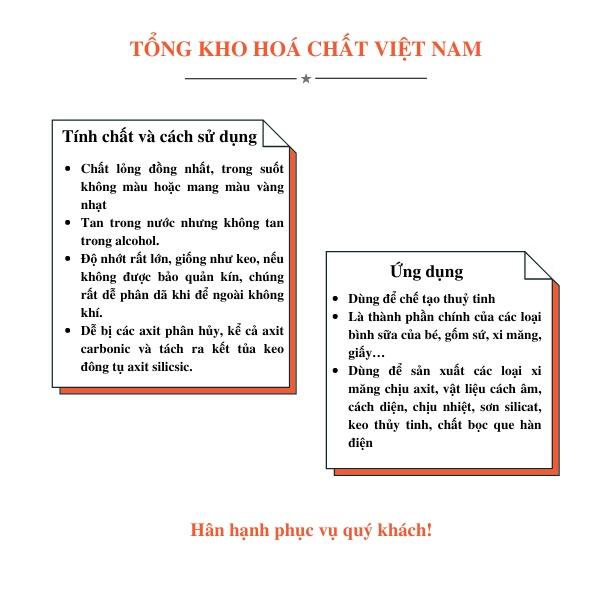 Thủy tinh lỏng Na2SiO3 5kg