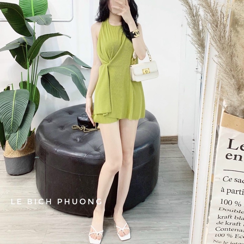 [Siêu Hot] Bộ Xoắn Lưng Dập Ly 5 Màu Siêu Xinh Có Ảnh Thật Kèm Video | BigBuy360 - bigbuy360.vn