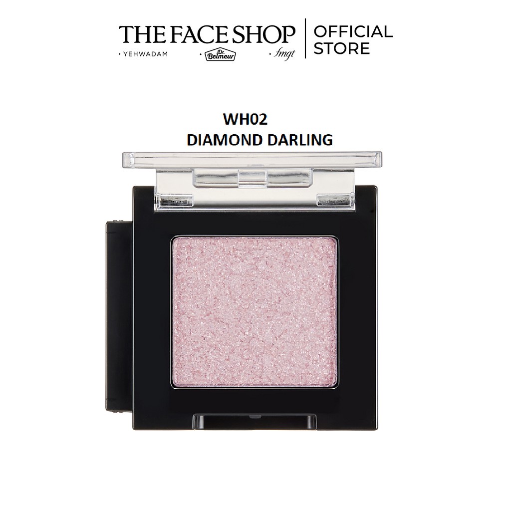 [Mã COSTFST1 -8% đơn 250K] Màu Mắt Nhũ Kim Tuyến THEFACESHOP Mono Cube Eyeshadow RD01 (Glitter) 2g(HSD 9/2022)