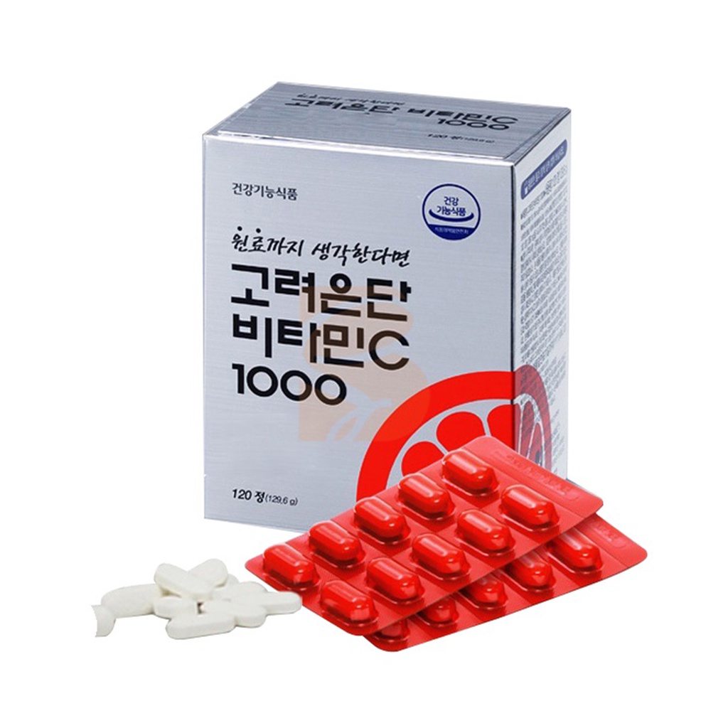 Viên uống vitamin C Eundan 1000mg tăng sức đề kháng 60/120 viên - Sam’s Beauty Store