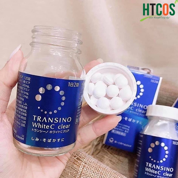 Viên Uống Trắng Da Transino White C Clear Nhật 60 Viên,120 Viên,240 Viên-Hàng Chính Hãng