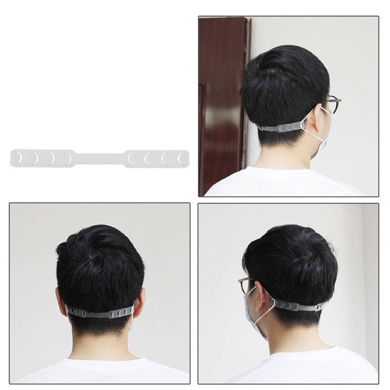 (Hàng Mới Về) Dây Đeo Khẩu Trang 4 Mức Điều Chỉnh Được Tiện Dụng