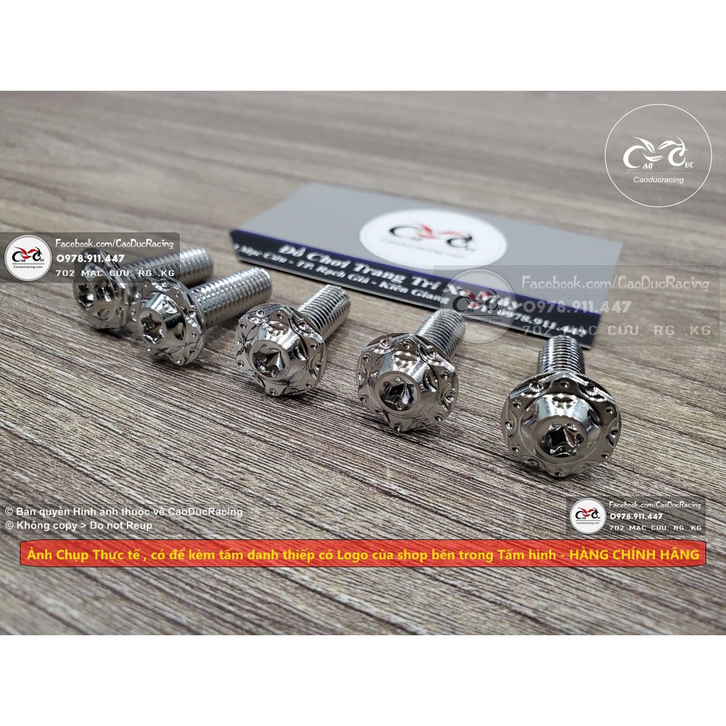 ốc đĩa salaya 8x25 mẫu mới v2