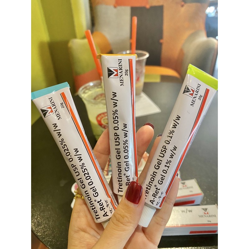 Tretinoin A Ret Gel 0.025%, 0.05%, 0.1%, chống lão hoá | BigBuy360 - bigbuy360.vn