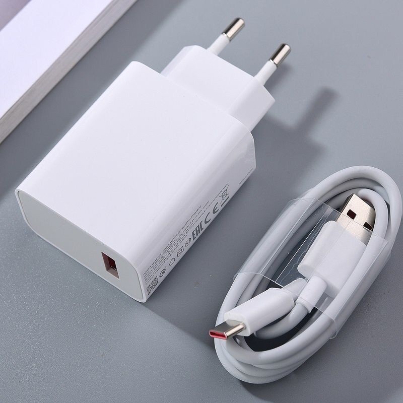 Bộ sạc Xiaomi 33W Poco x3 pro Sạc Redmi Note10 Cáp dữ liệu 3A TypeC