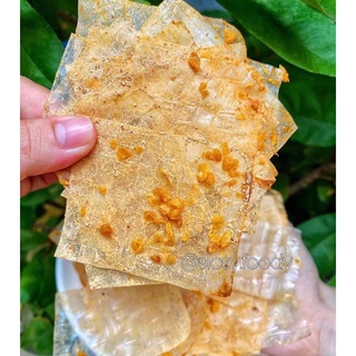 Bánh tráng muối tỏi trộn sẵn🔥🌶