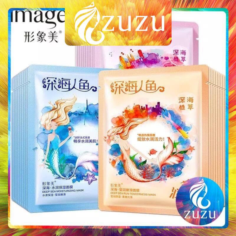 N10 Mặt nạ giấy, Mặt nạ nàng tiên cá Nội Địa dưỡng ẩm làm sạch sâu | BigBuy360 - bigbuy360.vn