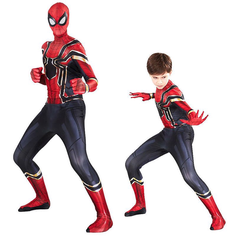 Bộ đồ cosplay spider-man cho trẻ em và người nhện