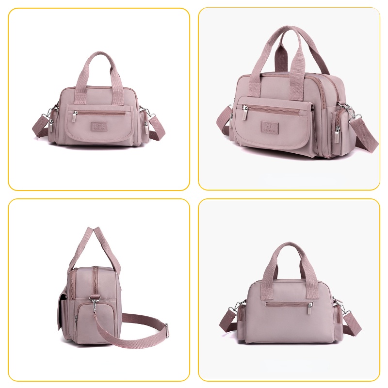 Túi Đeo Vai Cỡ Lớn Bằng Nylon Chống Nước Thời Trang Cho Nữ