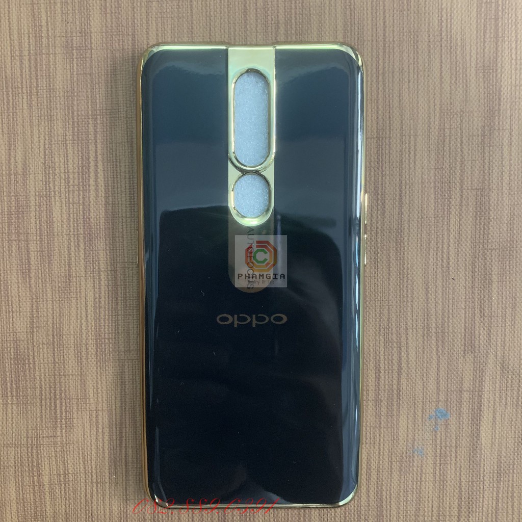 Ốp lưng của Oppo F11 Pro dẻo lưng bóng viền nổi