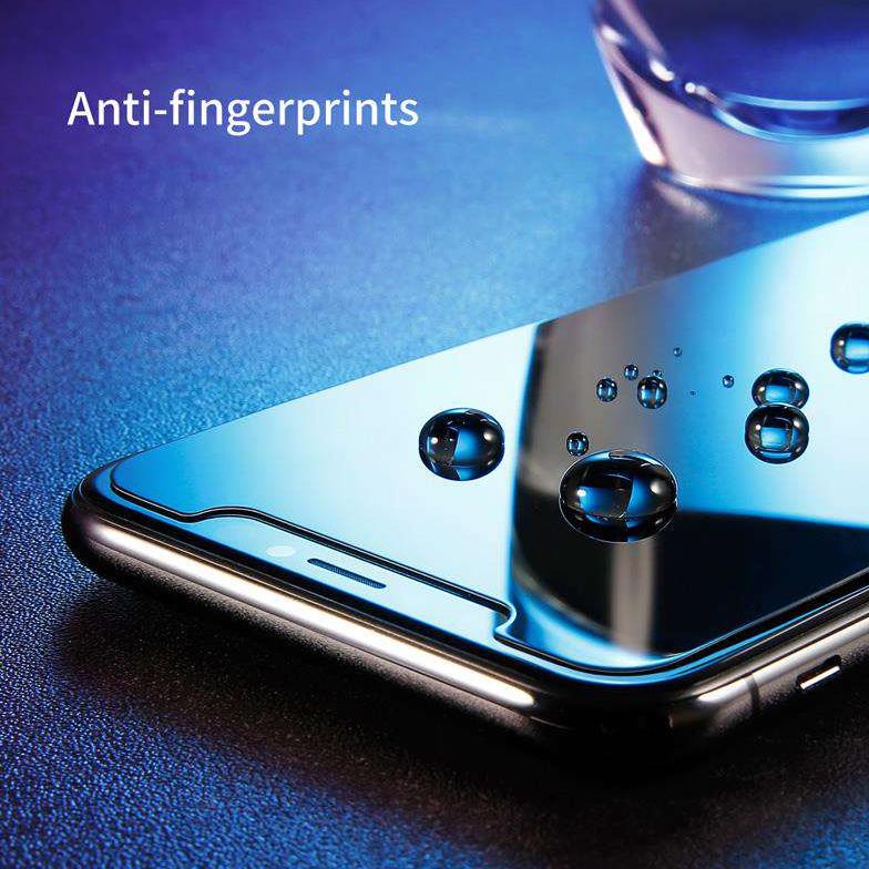 Miếng dán kính cường lực chống nhìn trộm chống dấu vân tay 0.33mm cho iPhone X