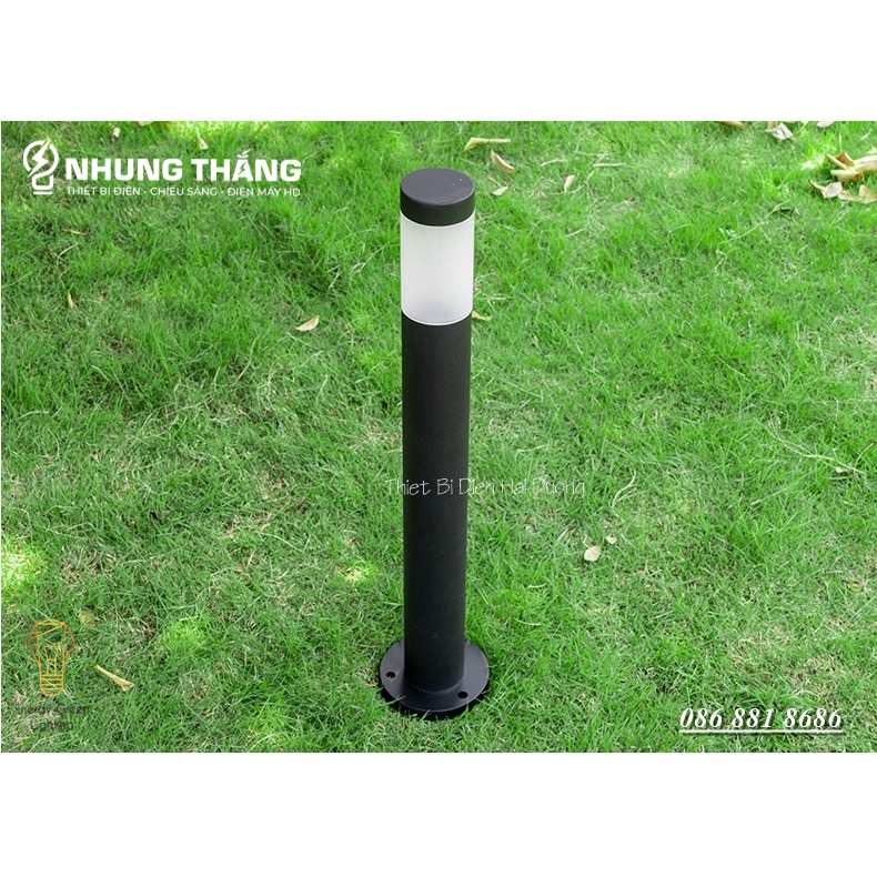 Đèn Cột Trang Trí Sân Vườn DSV-1160 Chống Nước - Chiều Cao 100cm - Cắm Điện 220V - Kèm Bóng G45 - Bảo Hành 1 Năm