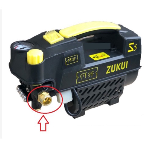Ren gắn thân máy rửa xe với đầu dây cao áp ren 22 ly - linh kiện thay thế cho máy rửa xe cao áp, máy xịt rửa cao áp