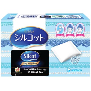 Bông tẩy trang silcot Nhật Bản
