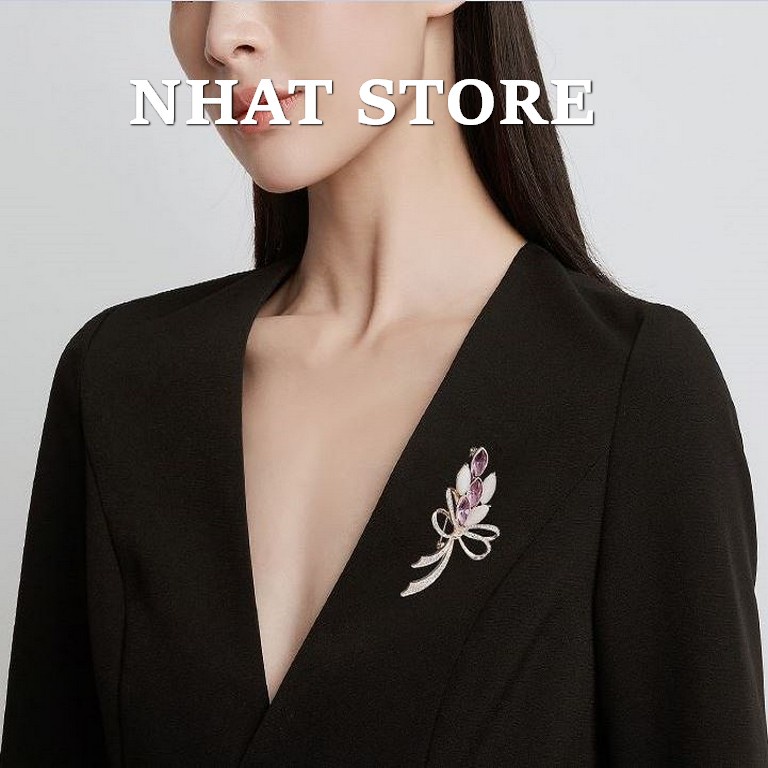Ghim cài áo nữ nhatstore, cài áo Hàn Quốc