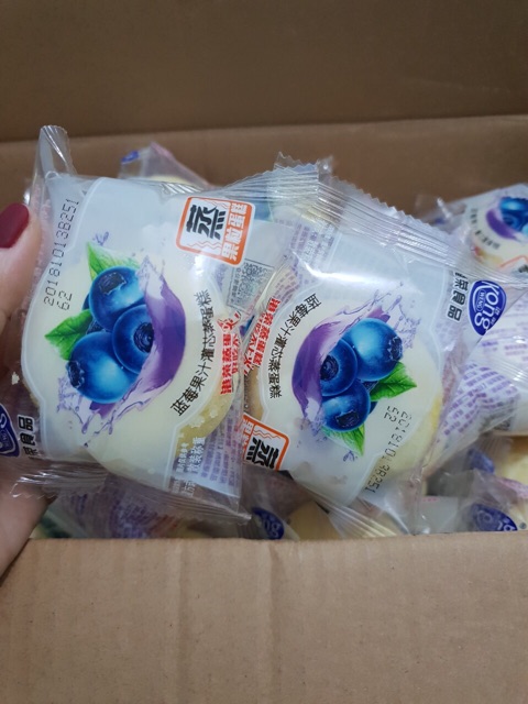 Bánh bông lan Đài Loan nhân việt quất | BigBuy360 - bigbuy360.vn