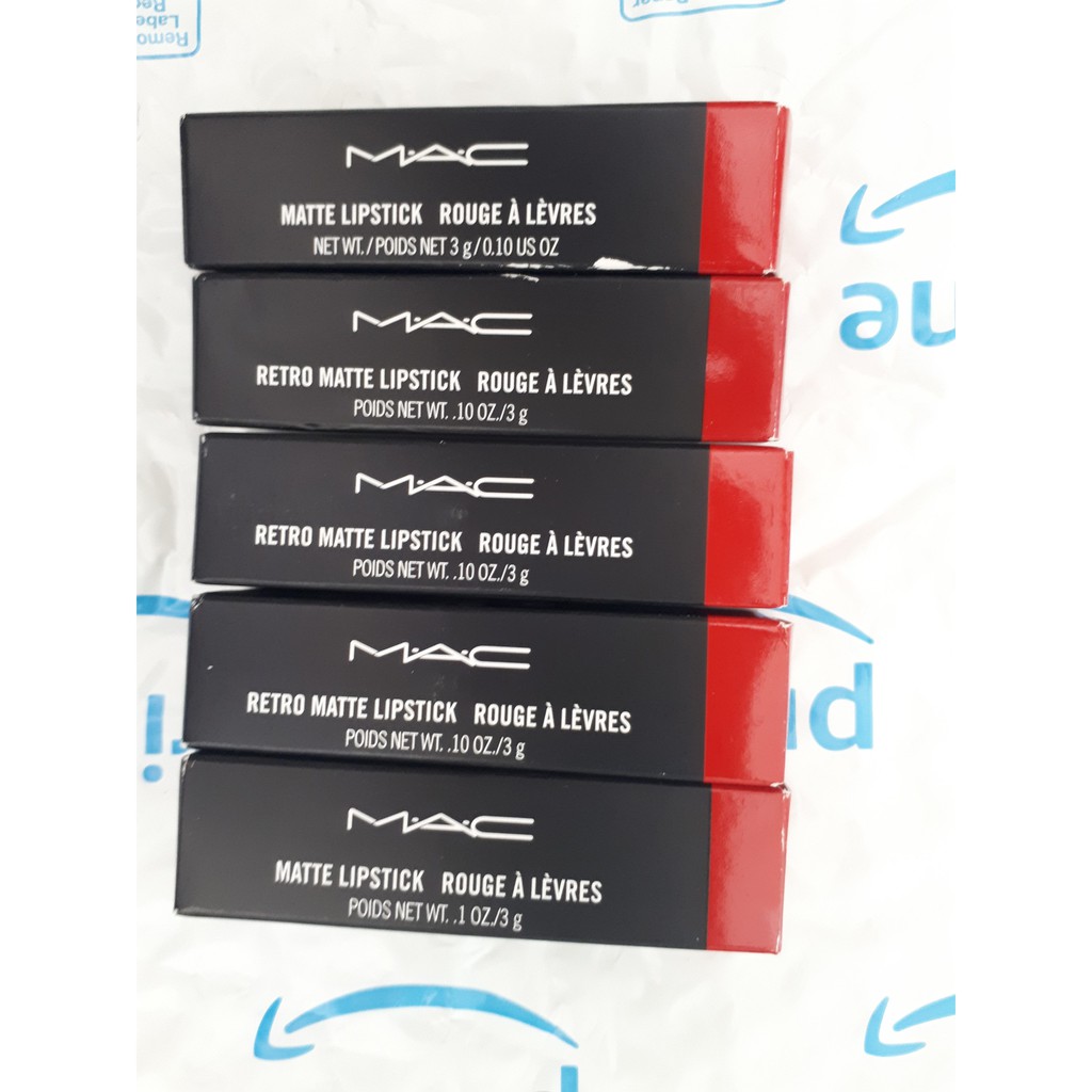 (Có bill) Son Mac chính hãng